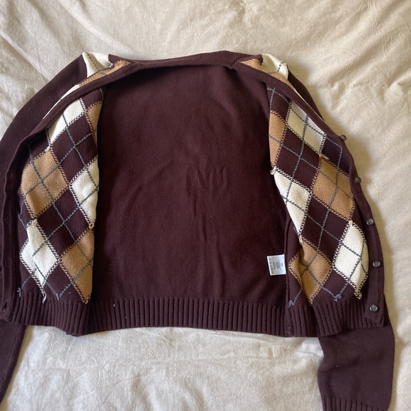 Brandy Melville brown cardigan - Picture 3 of 3